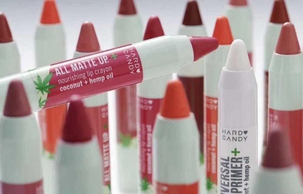 Hard Candy All Matte Up! Coconut + Hemp Oil Nourishing Lip Crayons New Set Of 3